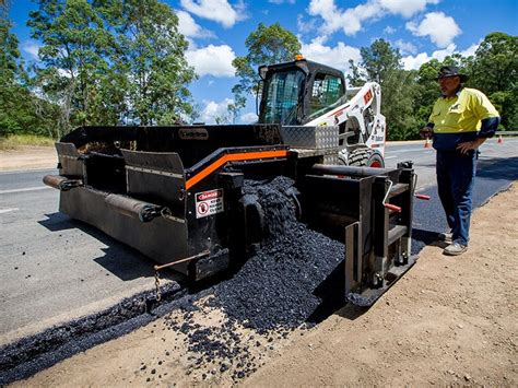 paver attachment for skid steer|skid steer loader for paving.